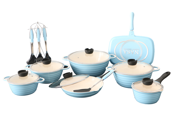 سرویس قابلمه 23 پارچه ناسا NASA 23PCS Cookware Set NS-6044